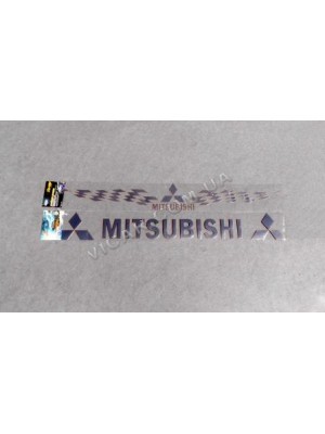 Наклейка на лобовое стекло Mitsubishi 
